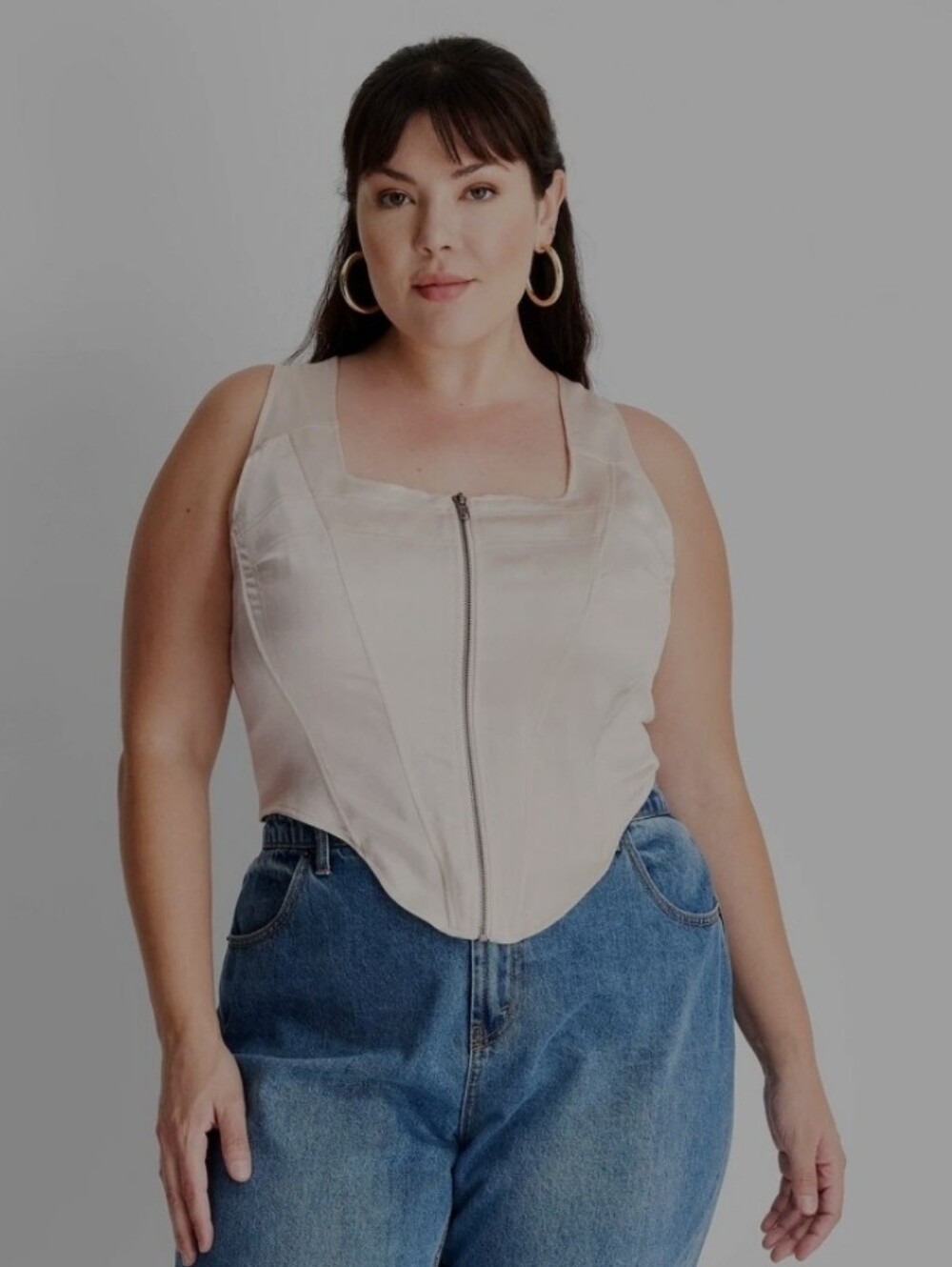 Future Collective Satin Bustier